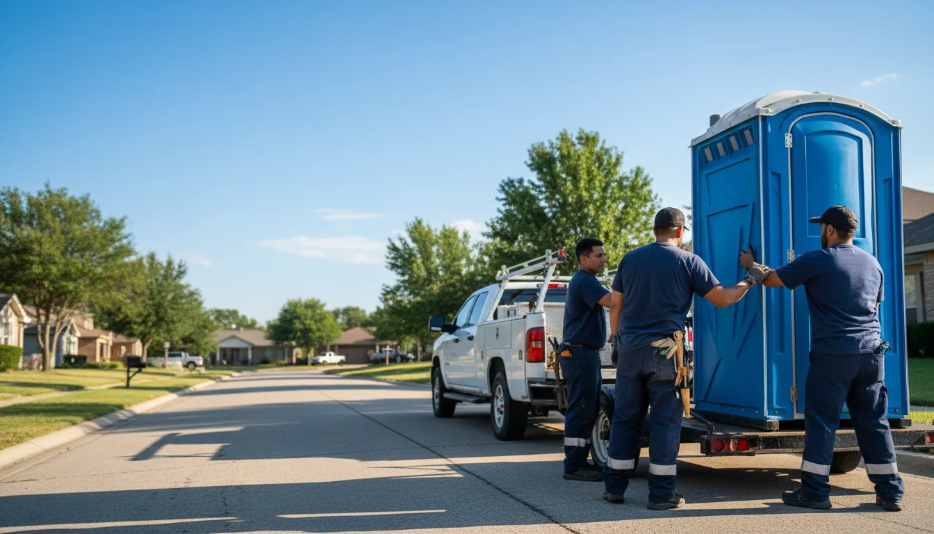 Portable Toilet Rental in Rock Falls, IA near me